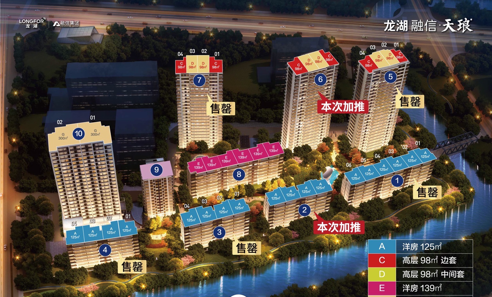 龙湖融信天琅府基本信息,龙湖融信天琅府周边配套和楼盘图片,价格